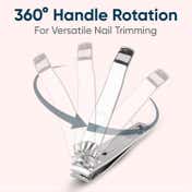 Vega Large Nail Clipper 1 Piece for for Fingernails & Toenails (LNC-01)