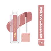 TNW The Natural Wash Comfy Matte Liquid Lipstick, Weightless & Hydrating - 03 Perfect Scandal (3 ml)