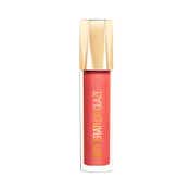 Lakme Glitterati Lip Glaze with Vegan Collagen for Glossy Lips - 202 Peach Punch (5 ml)