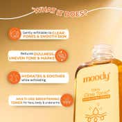 Moody Daily Glow Tonic Toner with Glycolic & Niacinamide (110 ml)