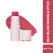 Makeup Revolution Skin Silk Marble Blush Stick - Berry Flush (4.5 g)