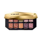 Lakme Be-Jewel Multichrome Eyeshadow Palette 10 Shimmery Shades - Gilded Glow (12 g)