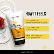 Dr. Sheth's Kesar & Kojic Oil-Free Sunscreen SPF 50+ PA++++ In-Vivo Tested For Pigmentation (50g)