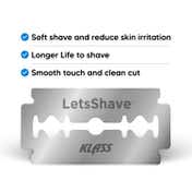 LetsShave Advance Pro Signature Double Edge Safety Razor Blades (50 pcs)