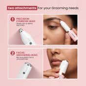 Protouch SOS+ 2 IN 1 Eyebrow & Facial Grooming Pen - Pink