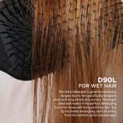 Denman Tangle Tamer Brush D90L - Black