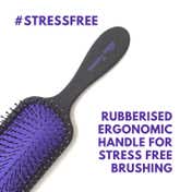 Alan Truman Knot No More Detangling and Hair Care Brush - Playful Purple