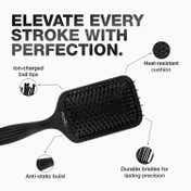 Ikonic Professional Pro Paddle Hair Brush - Black