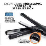 Alan Truman TAME Hair Straightener with Ceramic Plates & Adjustable Heat for Smooth Styling (1 Pc)