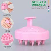 Beautiliss Silicone Hair Scalp Massager & Anti Dandruff Shampoo Brush - 01
