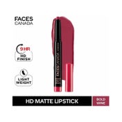 Faces Canada Ultime Pro HD Intense Matte Lips + Primer - 11 Bold Wine (1.4 g)