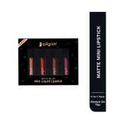 Pilgrim Matte Me Up! Mini 4 In 1 Liquid Lipstick - Always On Top (4 pcs)