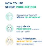 Bioderma Sebium Pore Refiner Corrective Care Cream Combination To Oily Skin (30ml)