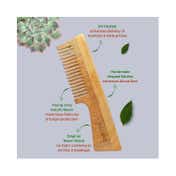 Allure Wooden Neem Comb CD-02 (1 pc)
