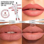 Lamel Long Lasting Gel Lip Liner - 407 Ashen Rose (1.7 g)