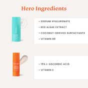 Foxtale Cleanser, Moisturizer, Sunscreen Dewy & Vitamin C Serum Combo