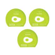 Foxtale Nourishing Sheet Mask with Hyaluronic Acid and Avocado, Men & Women - Pack of 3 (26 g)