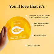 Foxtale Essentials Tan Removal Sheet Mask with Vitamin C and Papaya, Men & Women - Pack of 3 (26 g)
