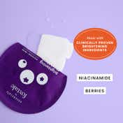 Foxtale Essentials Brightening Sheet Mask with Niacinamide, Berries Men & Women - Pack of 3 (26 g)