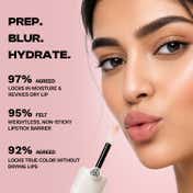 PAC Lip Primer Infused with Jojoba Oil Hydrates & Locks Moisture Prevents Fading Transparent (4.8 g)