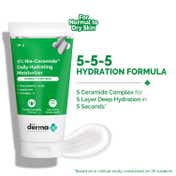 The Derma Co 5% Nia-Ceramide Daily Hydrating Moisturizer (50 g)