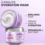 L'Oreal Paris Hyaluron Moisture Hair Mask with Hyaluronic Acid for 10x Hydration (200 g)