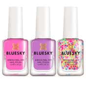 BLUESKY Kids Airkiss Peel-off Nail Polish Set - Party Time (3 pcs)
