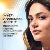 Lakme Sunscreen for Bright Skin SPF 50 PA++++ Water Light Niacinamide In Vivo Tested (100 ml)