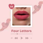 MARS Love Track Velvet Lip Tint - Four Letter (2.8 ml)