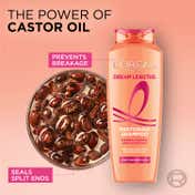 L'Oreal Paris Dream Lengths Restoring with Vegetal Keratin and Castor Oil Shampoo (200 ml)