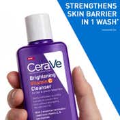 CeraVe Brightening Vitamin C Face Wash For Dull & Uneven Skin, Reduces Dark Spots (88 ml)