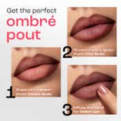 Lakme 9 to 5 Forever Matte Lip Crayon - Pitch Pink (1.1 g)