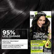 Garnier Color Naturals Creme Hair Color - Shade 3 Darkest Brown (70ml + 60g)