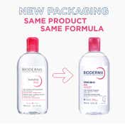 Bioderma Sensibio H2O Dermatological Micellar Water - Makeup Remover Prevents Clogged Pores (500 ml)