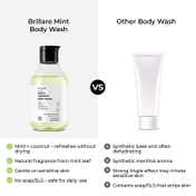 Brillare Mint & Coconut Body Wash (200 ml)