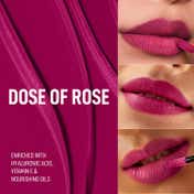 RENEE Stay With Me Liquid Lipstick - Dose Of Rose (6 ml)