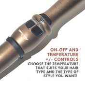Alan Truman Gold Ceramic Wand - X-Large 38-25mm (1 Pc)