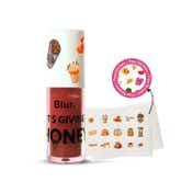 Blur India It's Giving Honey Tinted Lip Oil with Free Stickers - Burnt Honey (5 ml)