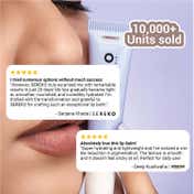 Sereko 2% Kojic Acid Pigmentation Lip Balm for Dark Dry and Chapped Lips - Affogato (8 g)