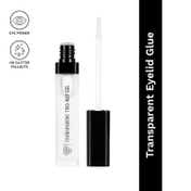 PAC Transparent Two Way Gel Lightweight Gel Formula Glue for Chunky Glitter Zero Fallout (5.5 ml)