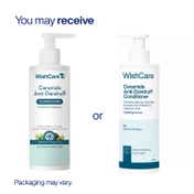 WishCare Ceramide Anti Dandruff Conditioner for Dry and Frizzy Hair Adds Shine (200 ml)