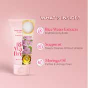 The Face Shop OG Glow Cleanse Kit with Rice Water Cleanser Headband and Pouch (3 pcs)