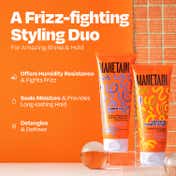 Manetain Leave In Conditioner & Hard Hold Gel For Hair (2 pcs)