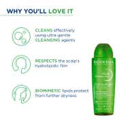 Bioderma Node Non-Detergent Fluid Shampoo - SLS Free (400ml)