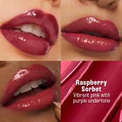 Lakme 9to5 Hya Beach Edit Lip Gloss Stain Hydrating Long Lasting SPF 15- 6 Raspberry Sorbet (10 ml)