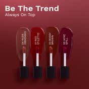 Pilgrim Matte Me Up! Mini 4 In 1 Liquid Lipstick - Always On Top (4 pcs)
