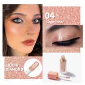 Oulac Liquid Diamond Eyeshadow - 04-Sugar Rush (6.8 g)