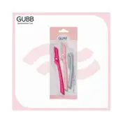 GUBB Face & Eyebrow Razor - 3 Foldable Facial Razors (50 g)