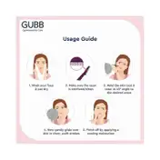 GUBB Face & Eyebrow Razor - 3 Foldable Facial Razors (50 g)