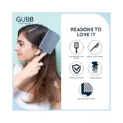 GUBB Paddle Hair Brush with Pin - Elite Range (180 g)